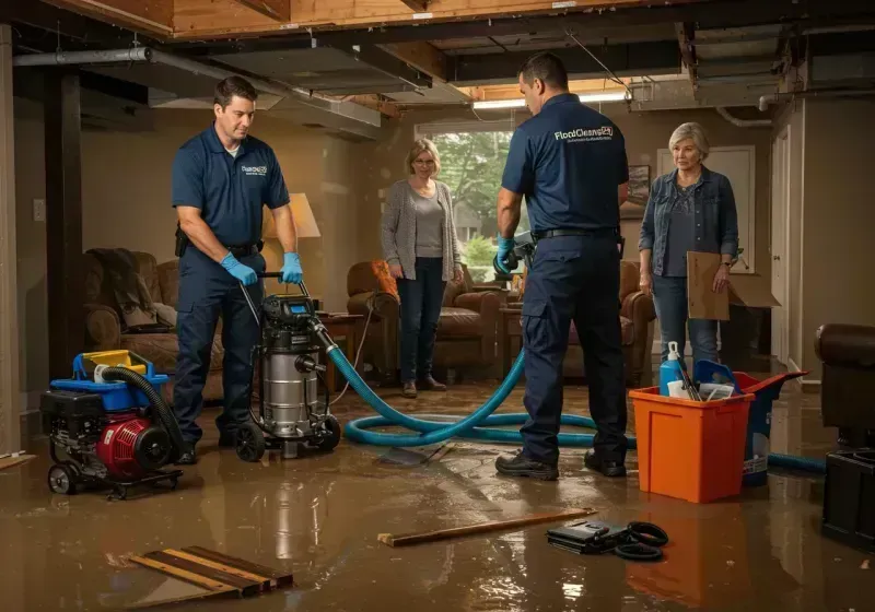 Basement Water Extraction and Removal Techniques process in Ambridge, PA